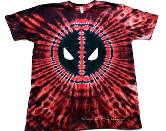 Camiseta tie-dye inspirada en Dead Guy, tallas para niños