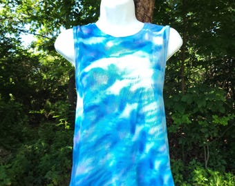 Tie Dye Tank Top Crop Top Woman's SMALL