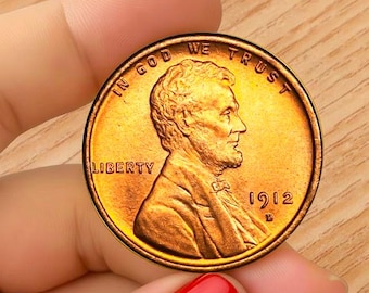 希少な 1968 年 D ミントマーク リンカーン ペニー米国コインを