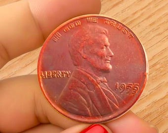 Error 1955|55 Doubled Die Lincoln Penny Coin Commemorative Rare