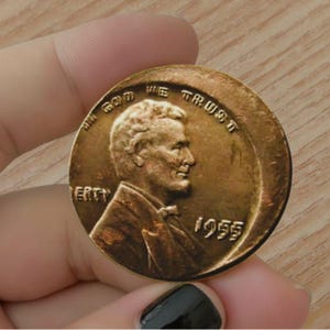 1955 VDB Doubled Die Error Penny- Famous DDO Variety - Collectible Lincoln Cent