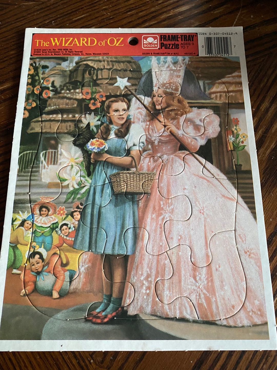 Vintage Wizard of Oz Puzzle, Wizard of Oz, Vintage Puzzle Etsy
