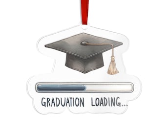 Graduation Loading Progress Bar Acrylic Ornament
