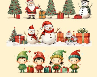 Kids Christmas png Bundle  funny christmas design 10 PNG snowman shirt Christmas sublimation Funny Santa children shirts  toddler Christmas