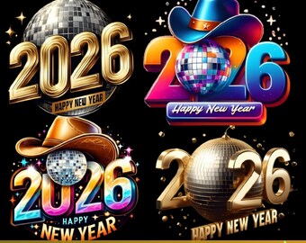 Funny New Year 2026 Shirt Design PNG (Digital Download)