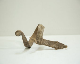 Vintage African Bronze Wrist Snake