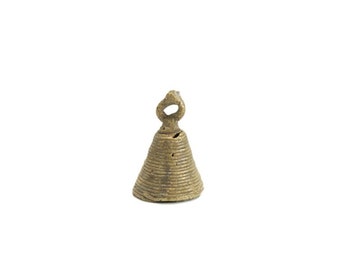 Vintage Afrikanische Bronze Glocke