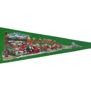 Alaska Felt Flag Pennant