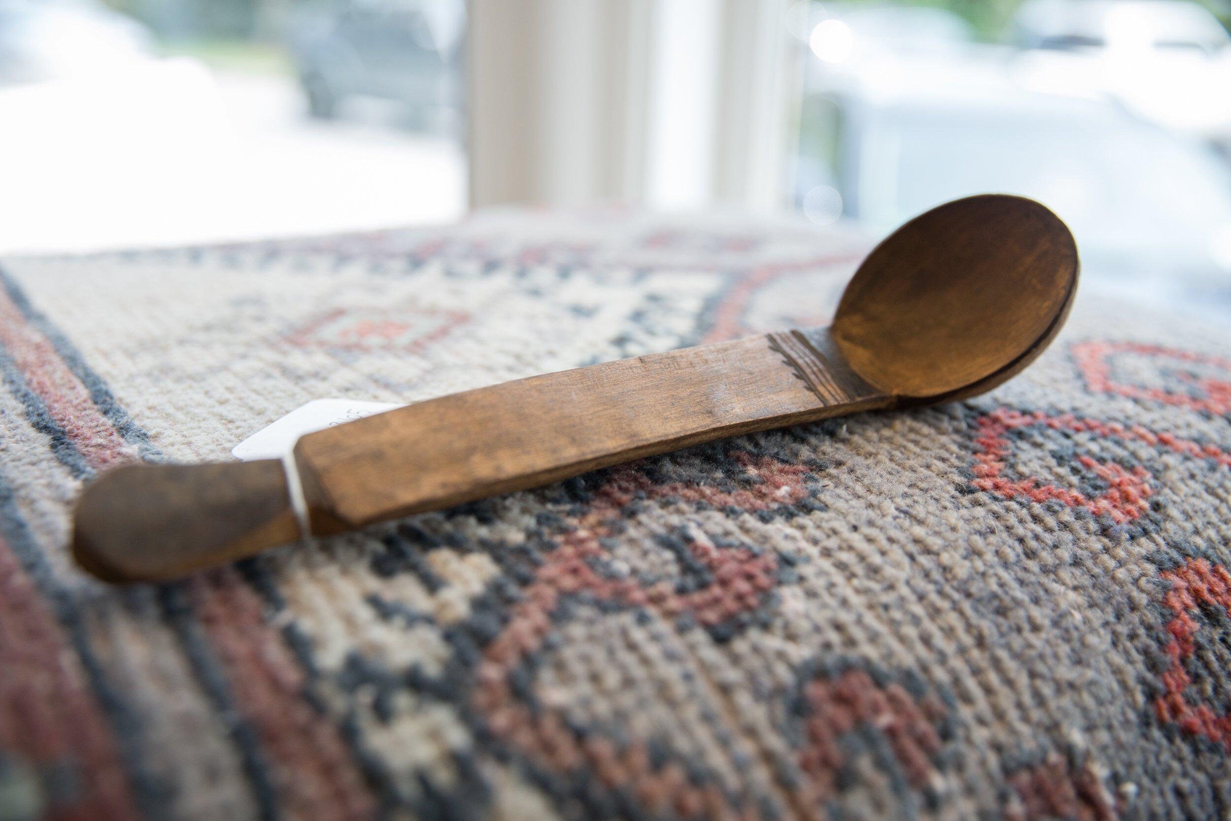 Vintage African Wooden Spoon - Etsy 日本