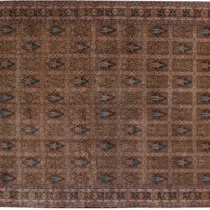 12x21.5 Vintage Bulgarian Tabriz Design Carpet