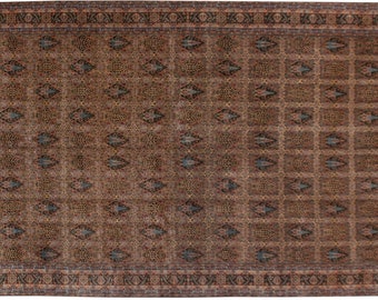 12x22.5 Vintage Bulgarian Tabriz Design Carpet