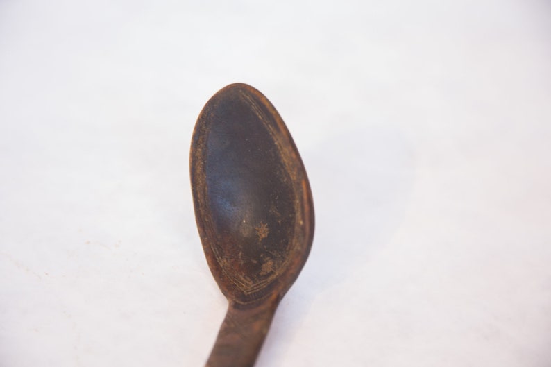 Vintage African Wooden Spoon