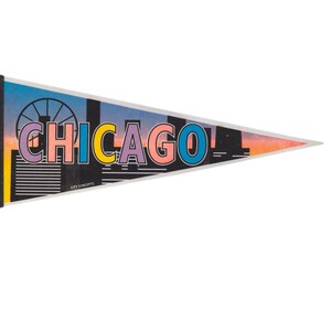 Chicago Felt Flag Pennant