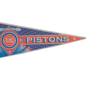 Detroit Pistons Felt Flag Pennant