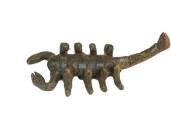 Vintage African Dark Bronze Scorpion