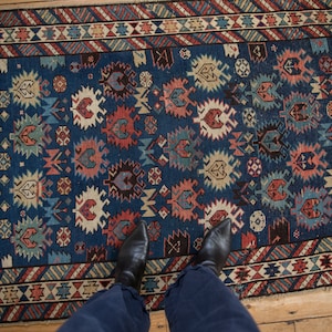 DISCOUNTED 3.5x5.5 Antique Caucasian Rug