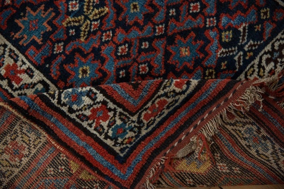 ラグ kurdi old rug KURDISH ANTIQUE RUG 4'4