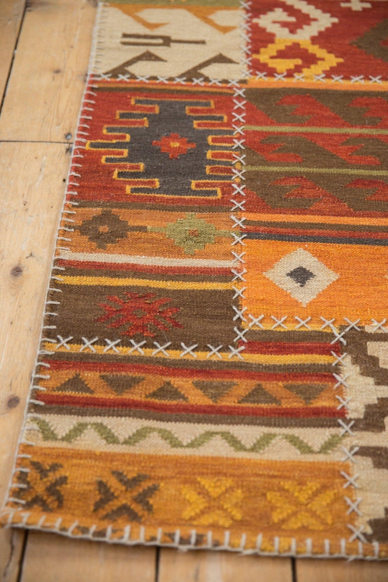 DISCOUNTED 3x5 New Patchwork Kilim Rug image 4