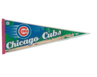 Chicago Cubs Felt Flag Pennant
