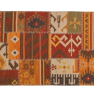 DISCOUNTED 3x5 New Patchwork Kilim Rug image 2