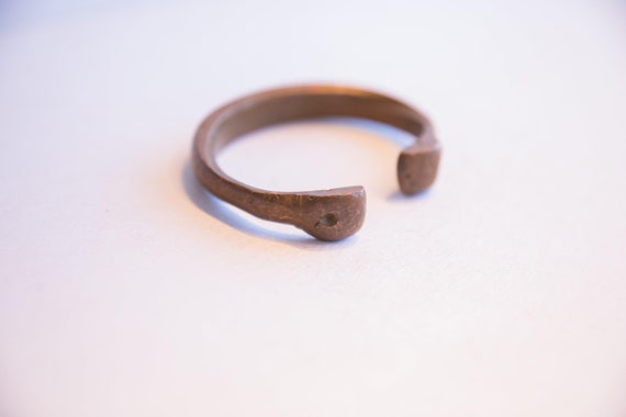 Antique African Snake Cuff Bracelet - image 2