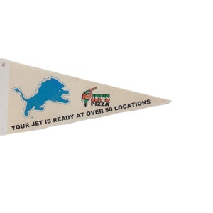 Jets Pizza , Your Jet is Ready at Over 50 Locations Felt Flag Pennant