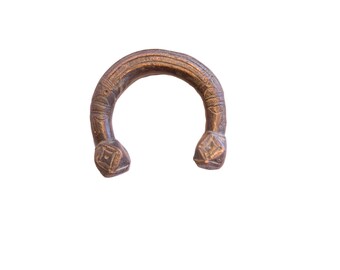 アンティーク アフリカ 幾何学模様 銅合金 カフ ブレスレット - Etsy 日本