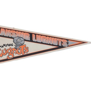 Lansing Lugnuts Felt Flag Pennant