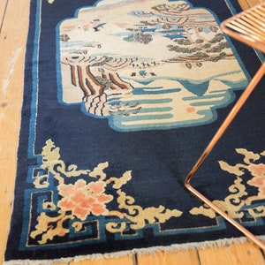 2.5x5.5 Antique Peking Rug Runner image 6