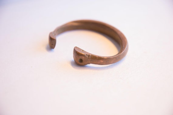 Antique African Snake Cuff Bracelet - image 3