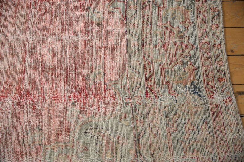 DISCOUNTED 8.5x11.5 Vintage Distressed Oushak Carpet image 8