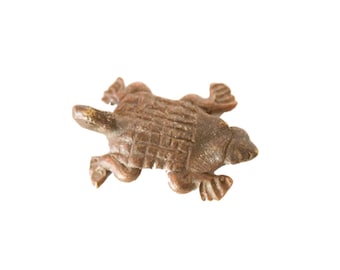 Vintage African Copper Turtle Pendant