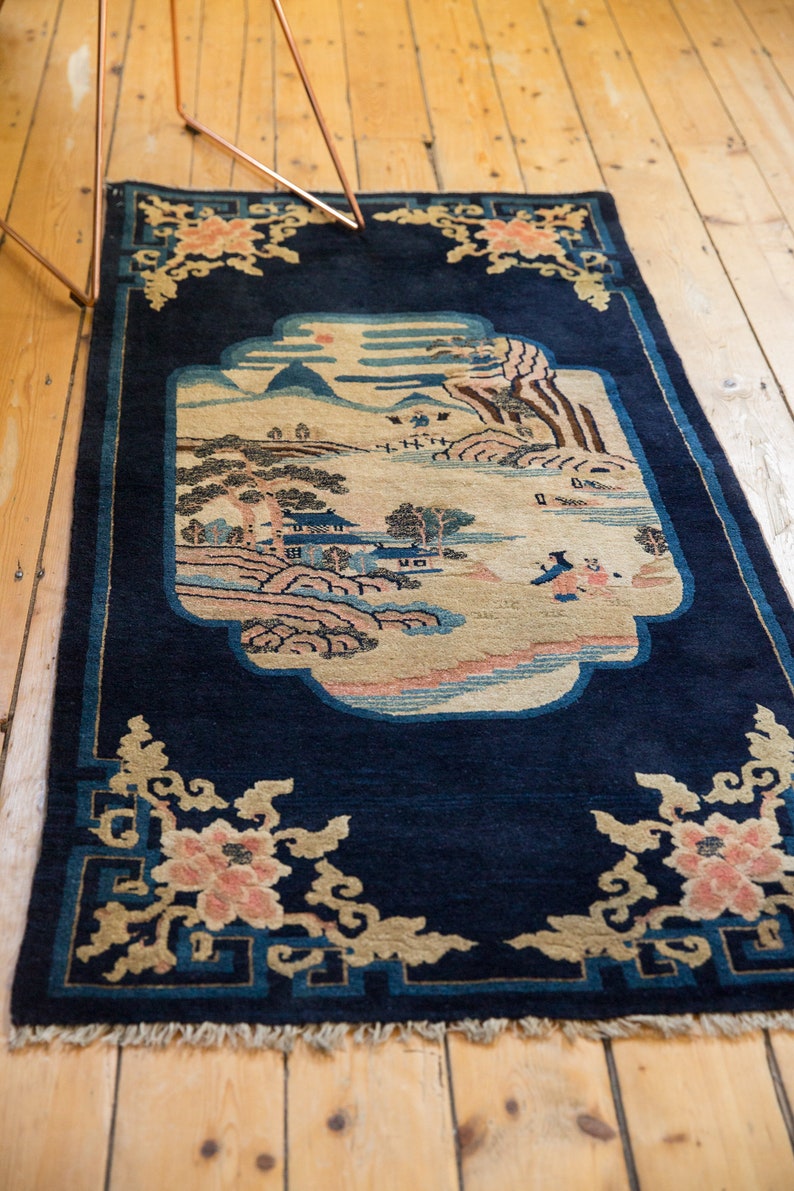 2.5x5.5 Antique Peking Rug Runner image 7