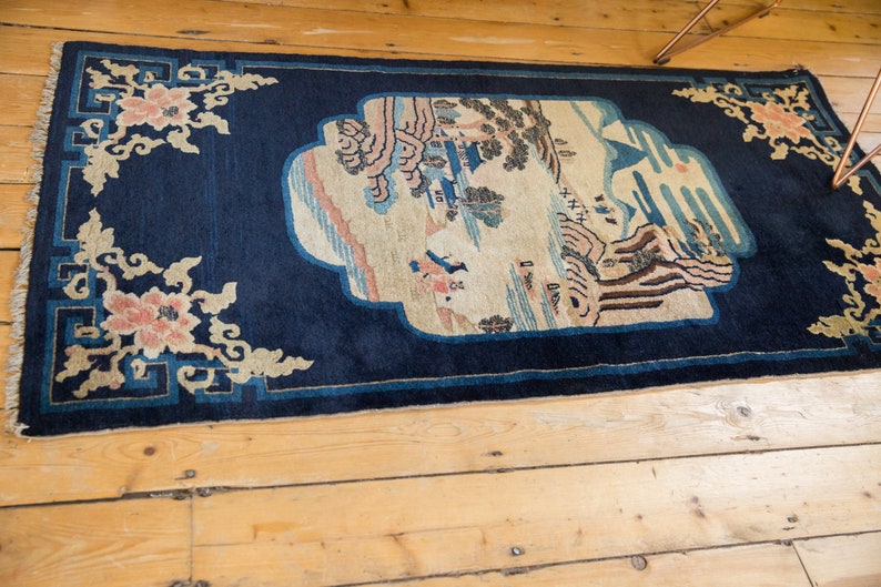 2.5x5.5 Antique Peking Rug Runner image 5