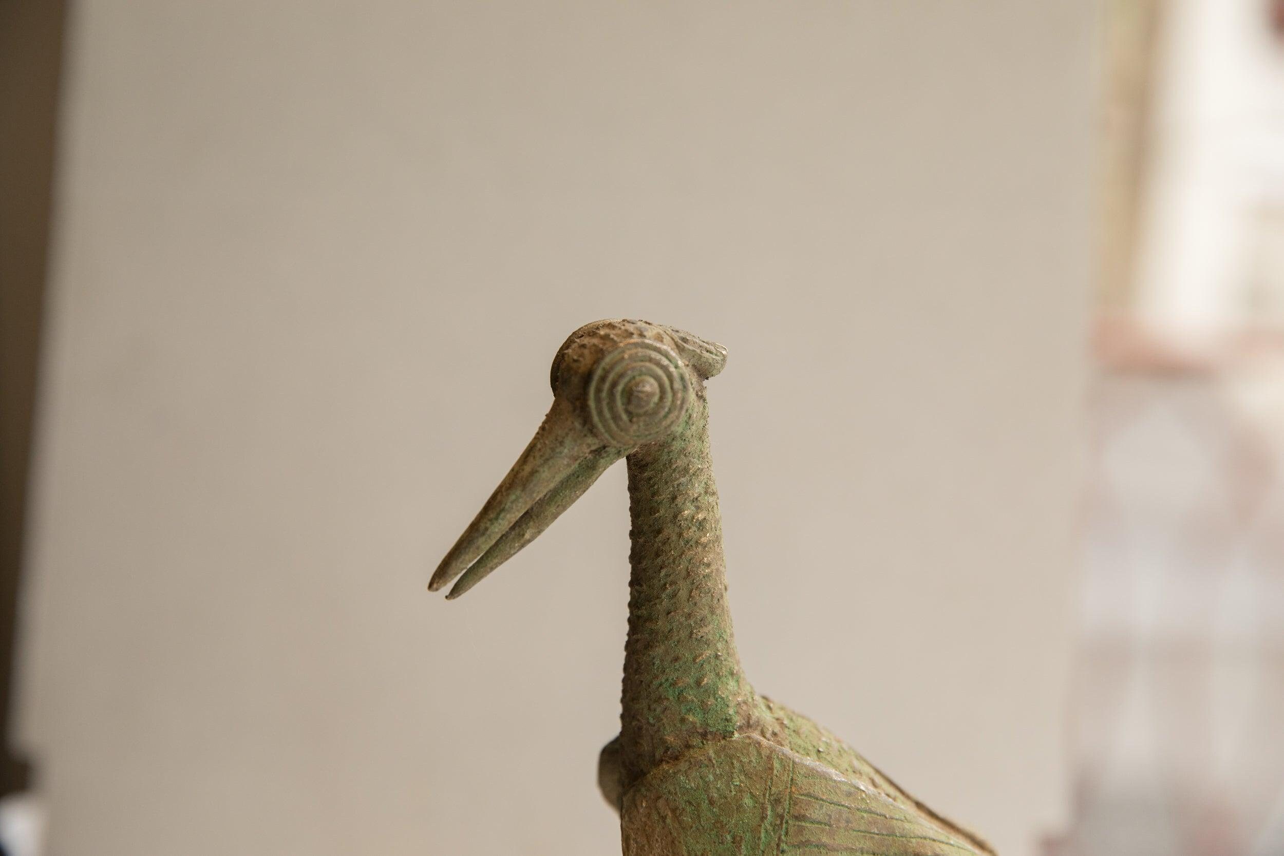 ヴィンテージアフリカの鳥の彫刻 - Etsy 日本