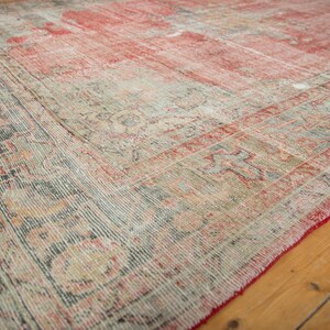 DISCOUNTED 8.5x11.5 Vintage Distressed Oushak Carpet image 10