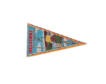 Helsinki Helsingfors Felt Flag Pennant