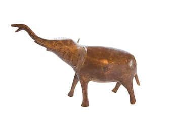 Vintage African Copper Elephant