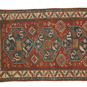 5x7.5 Antique Kazak Rug