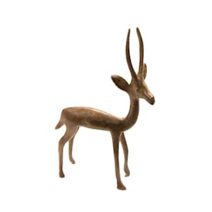 Vintage African Copper Right Facing Gazelle