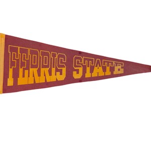 Ferris State Felt Flag Pennant