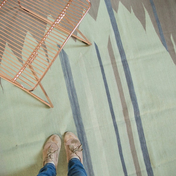 RESERVED 6.5x8 Vintage Kilim Carpet