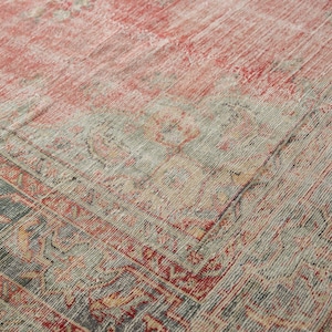 DISCOUNTED 8.5x11.5 Vintage Distressed Oushak Carpet image 7