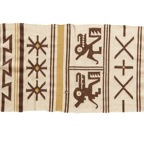 2x4.5 Vintage Moroccan Kilim shops Rug Runner