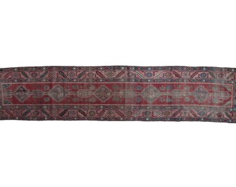 2.5x13.5 Antique Karabagh Rug Runner