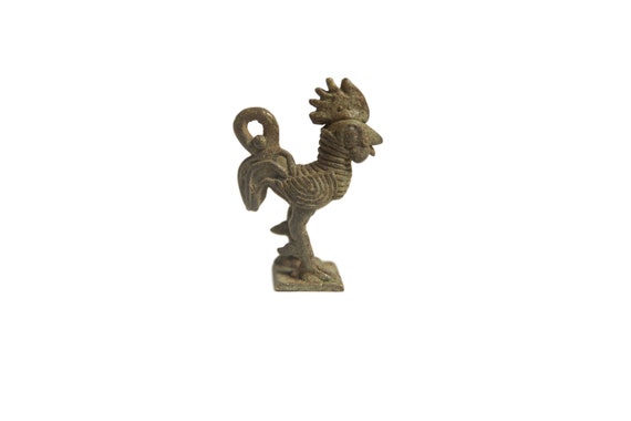 Vintage African Rooster Pendant - image 1