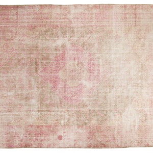 DISCOUNTED 9.5x12.5 Vintage Distressed Sivas Carpet image 1
