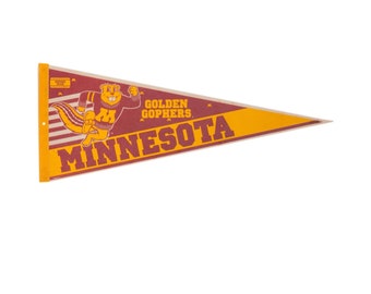 Minnesota Golden Gophers  Felt Flag Pennant