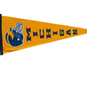 Fanion drapeau Michigan en feutre