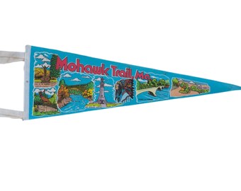 Mohawk Trail, Massachusetts Felt Flag Pennant